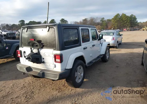 2018 Jeep Wrangler Unlimited Sport S 4X4 from USA, damaged, VIN 1C4HJXDG9JW284484